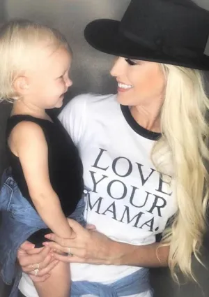 Love Your Mama - Retro Fitted Ringer