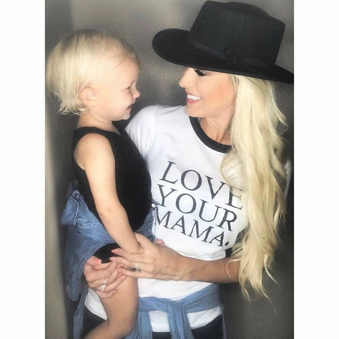 Love Your Mama - Retro Fitted Ringer