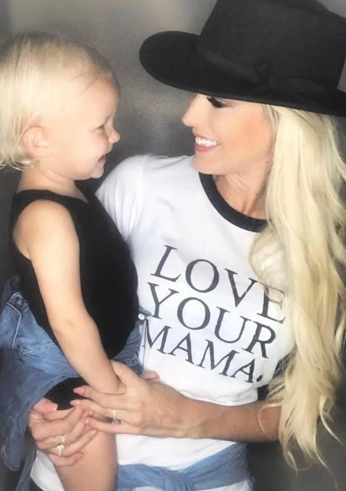Love Your Mama - Retro Fitted Ringer