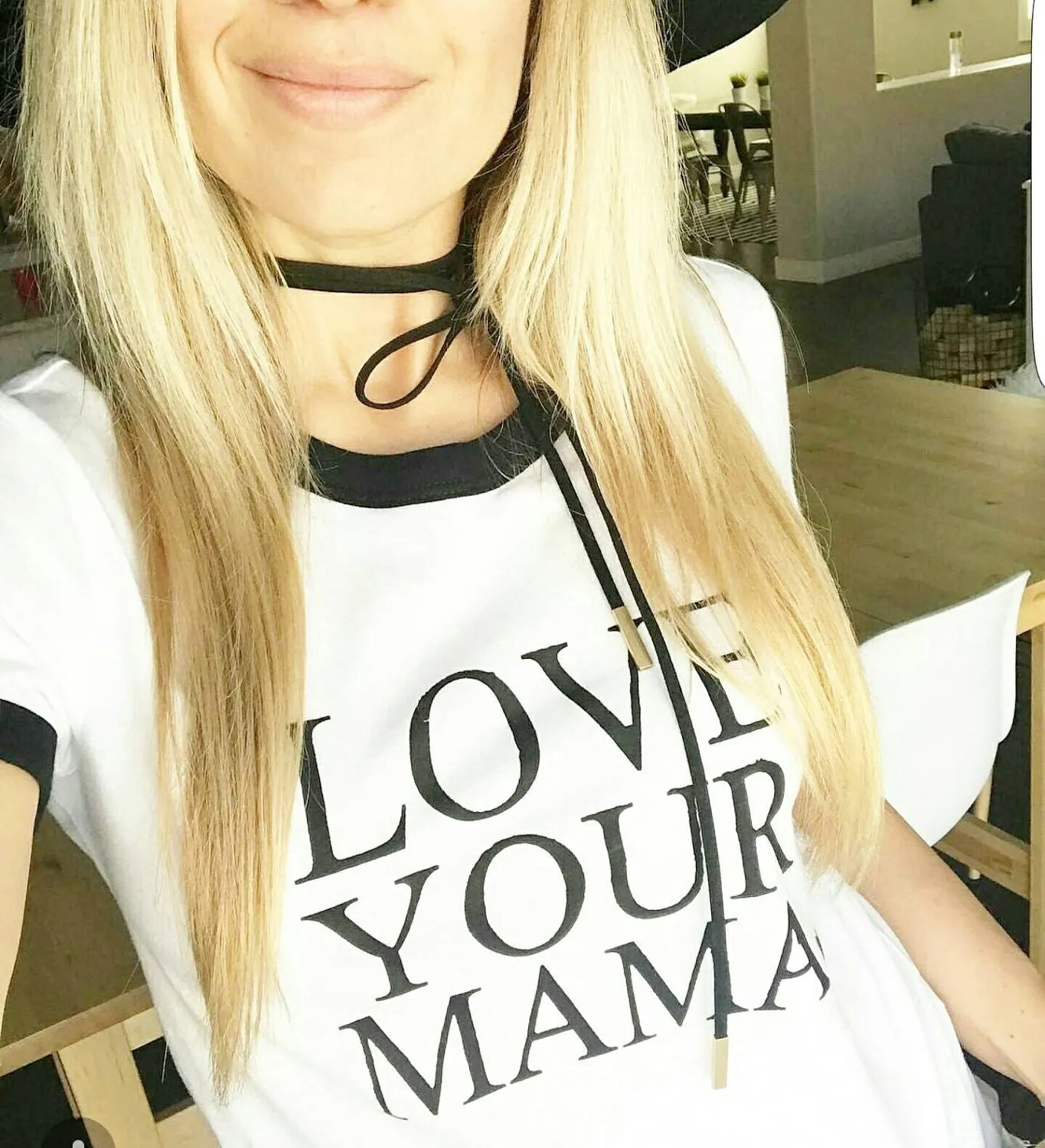 Love Your Mama - Retro Fitted Ringer
