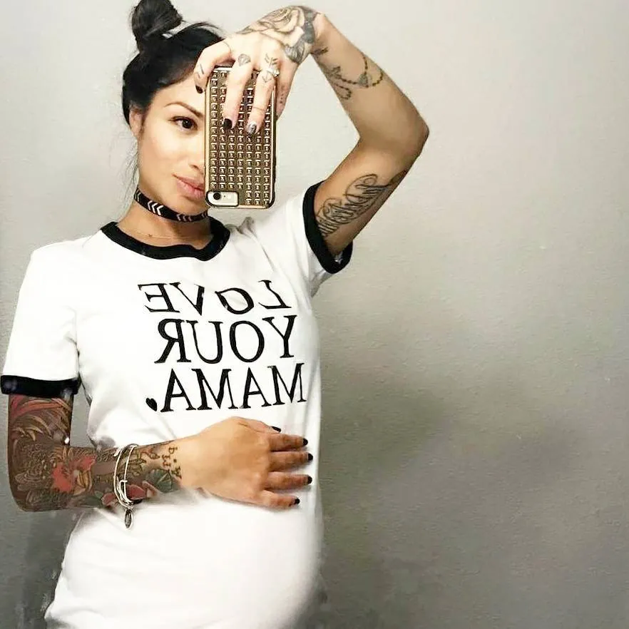 Love Your Mama - Retro Fitted Ringer