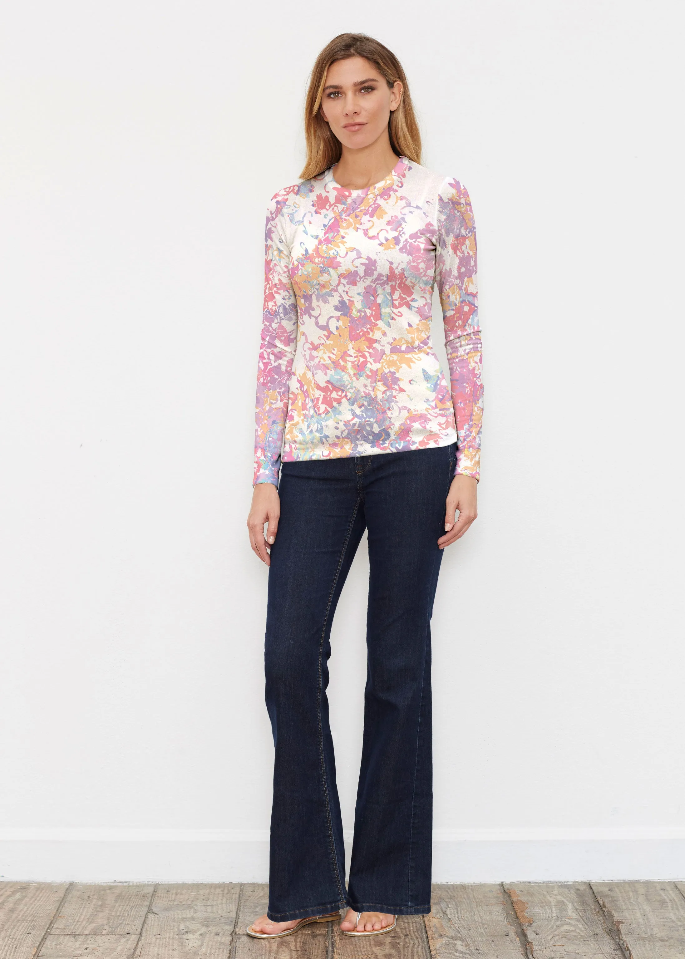 Lovely (19207) ~ Butterknit Long Sleeve Crew Top