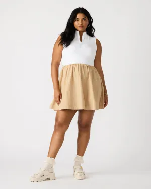 LYON DRESS TAUPE