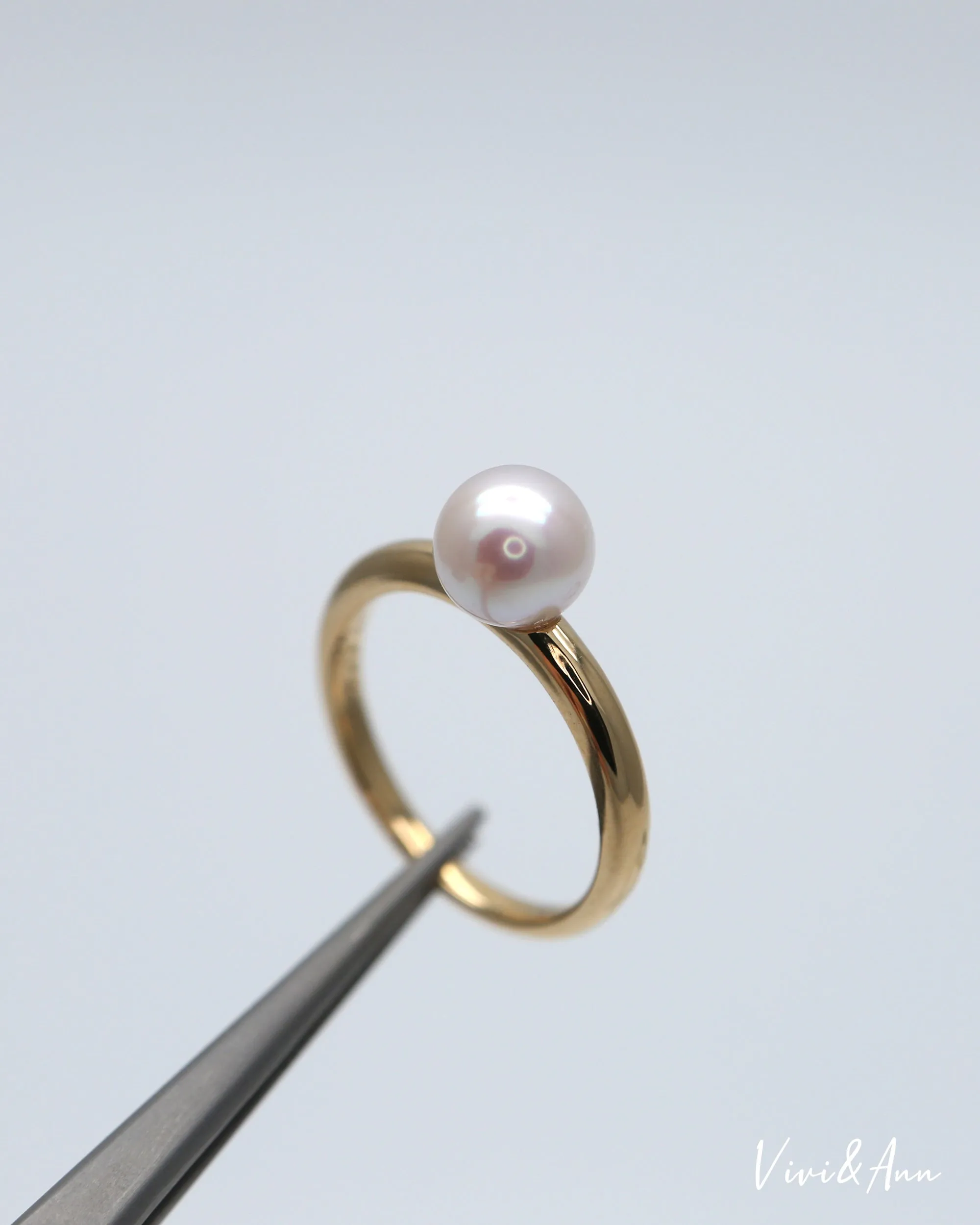 Made to Order - Premier Akoya Cultured Pearl 18K Gold Ring