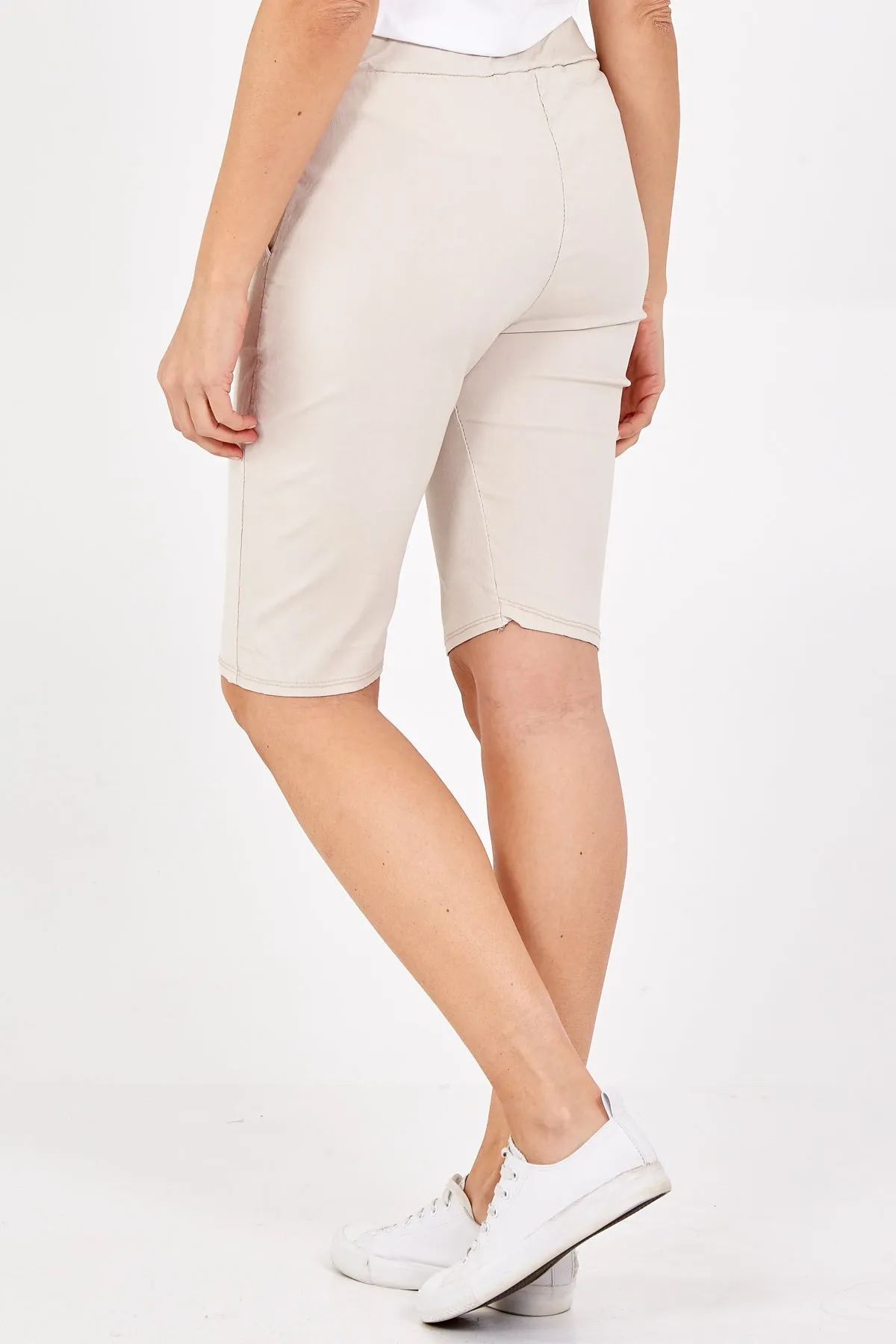 Magic Plain Drawstring Shorts