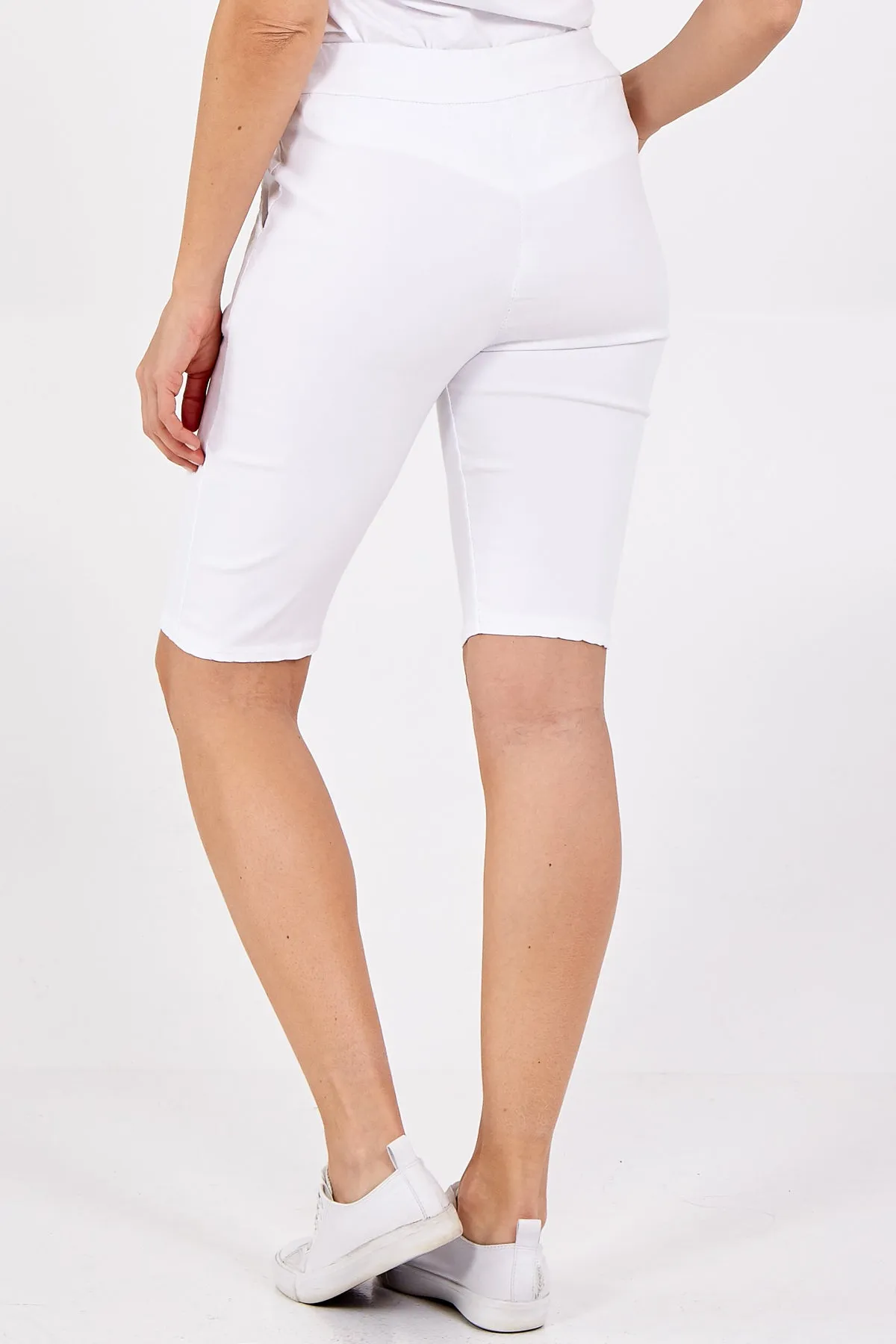 Magic Plain Drawstring Shorts