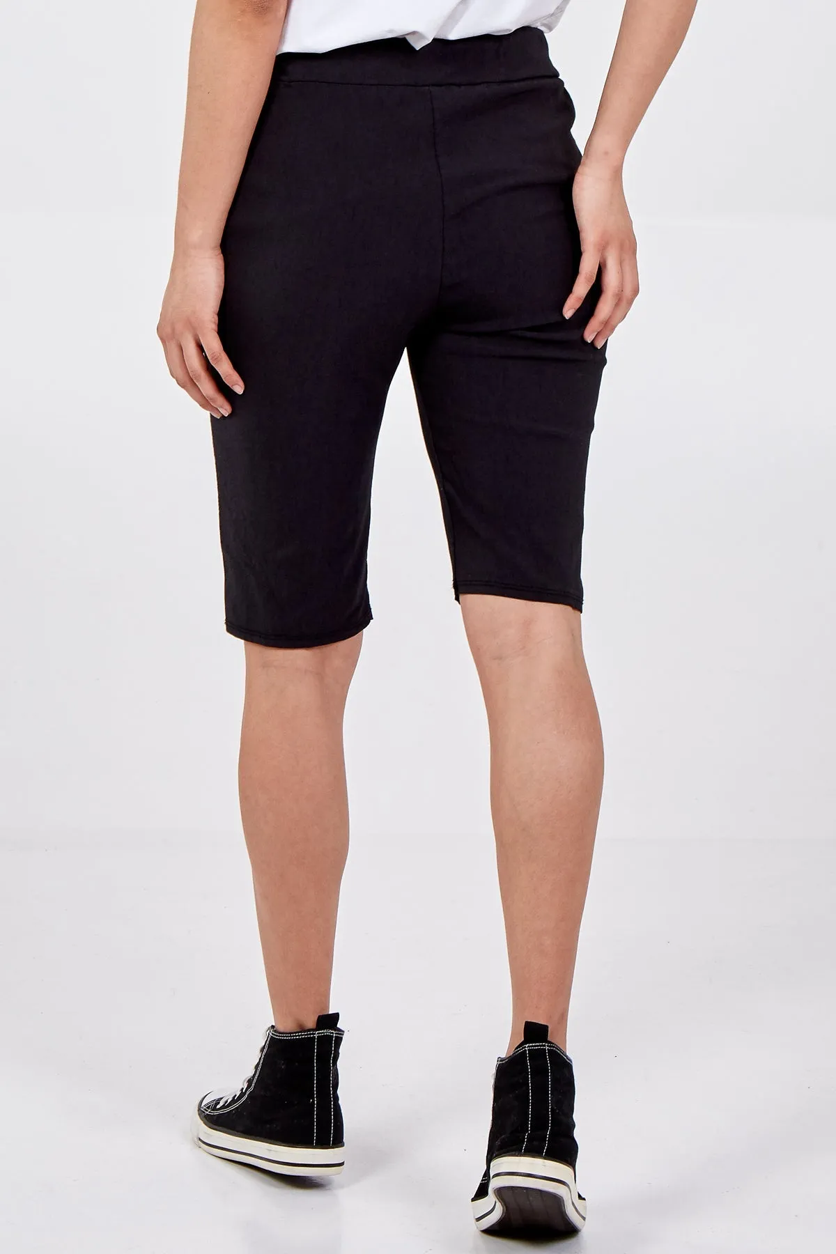 Magic Plain Drawstring Shorts