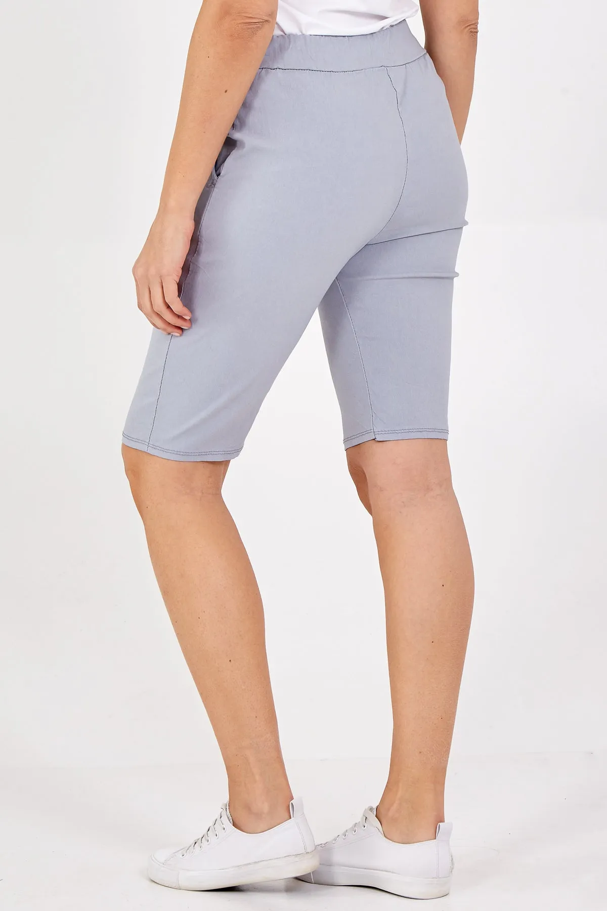 Magic Plain Drawstring Shorts