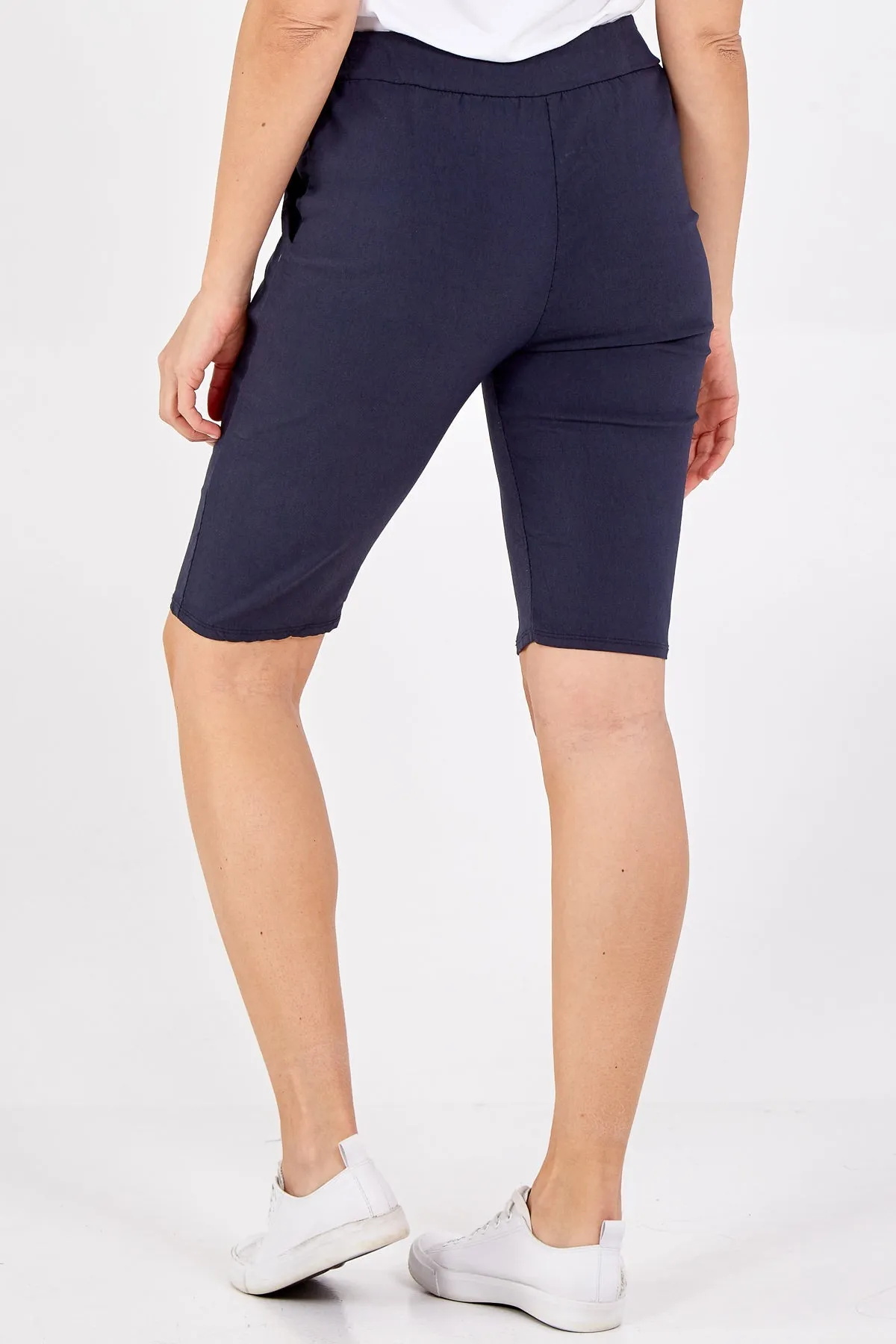 Magic Plain Drawstring Shorts