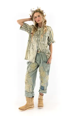 Magnolia pearl Floral O'Keefe Denims pant 210