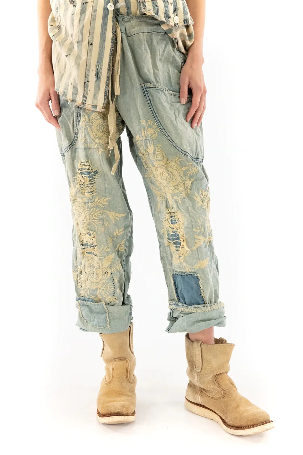 Magnolia pearl Floral O'Keefe Denims pant 210