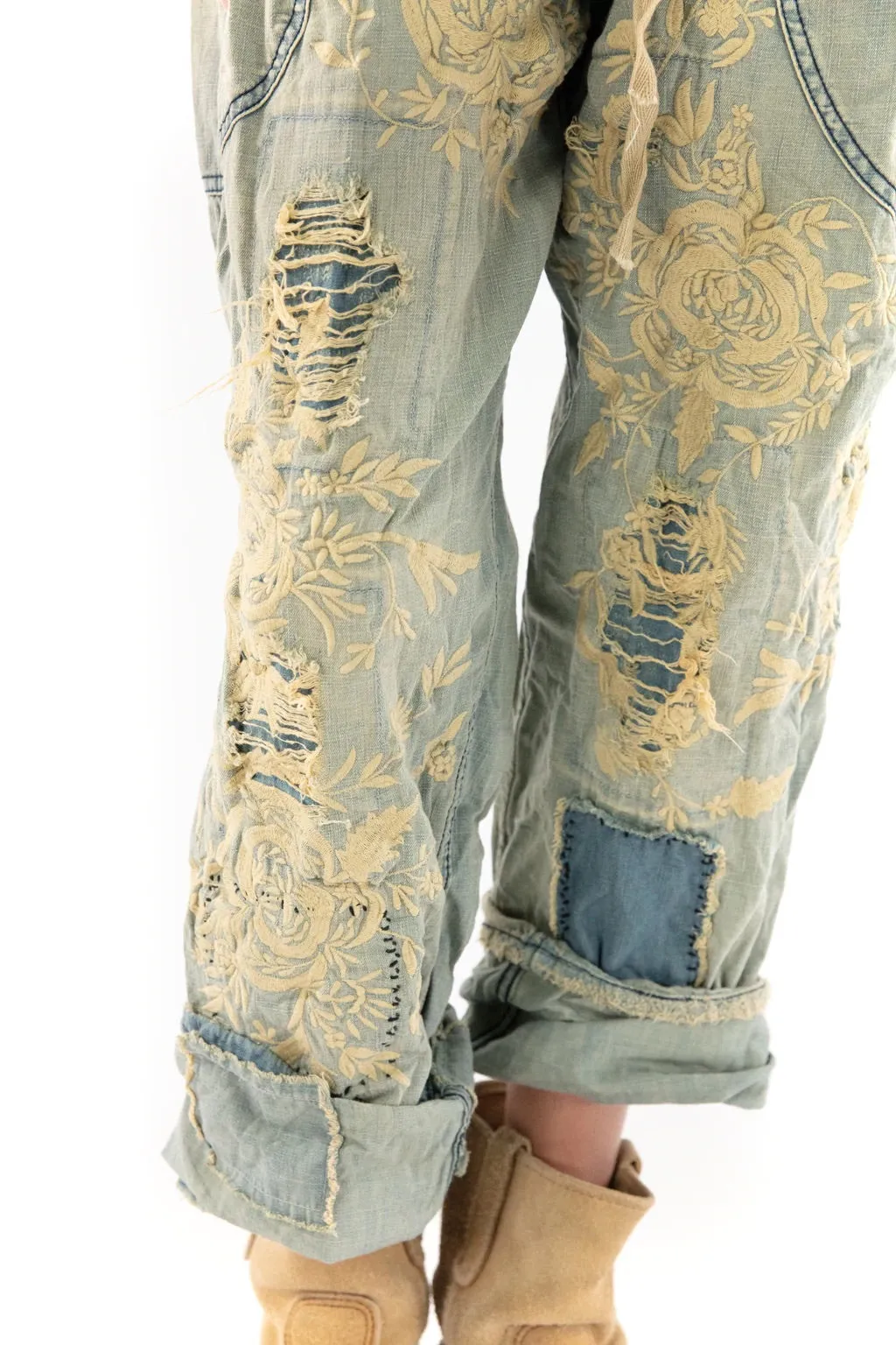 Magnolia pearl Floral O'Keefe Denims pant 210