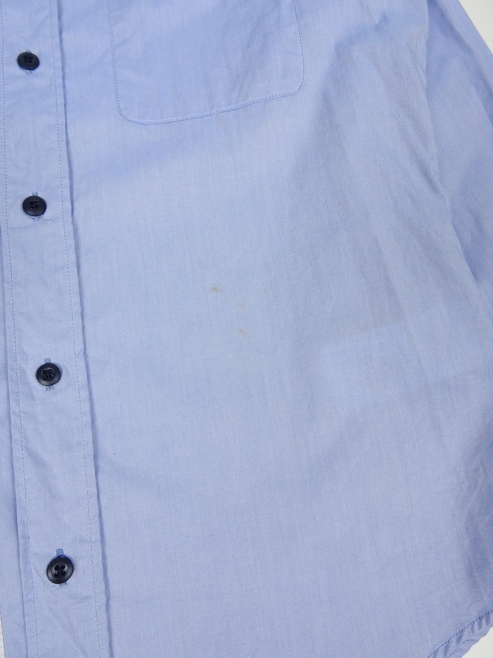 Maison Margiela Replica Blue Utility Work Shirt Size 40