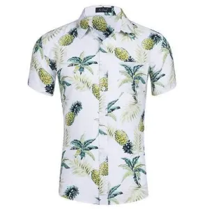 Men Hawaiian Printing Shirt