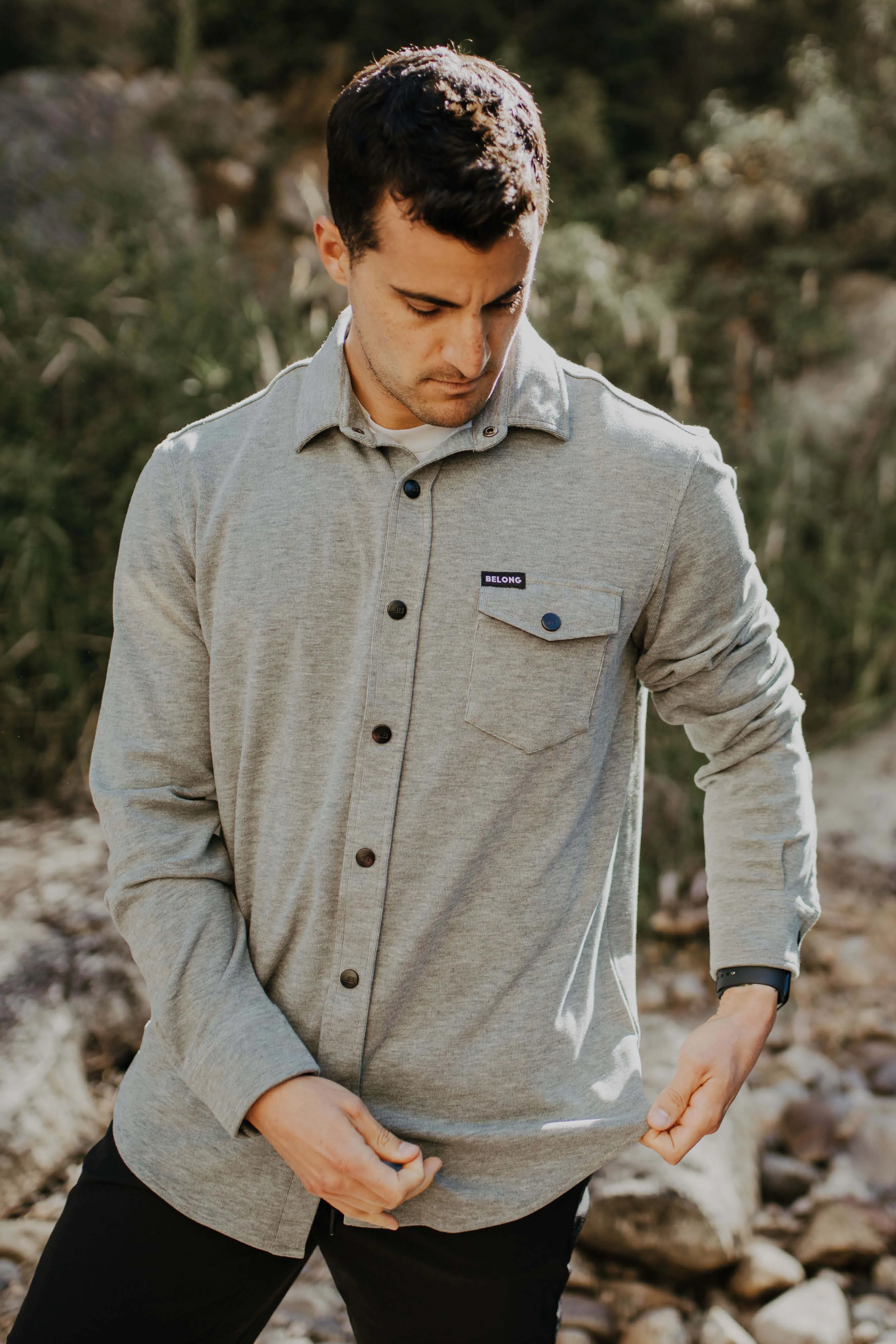 Men's Sherman Fleece Button Up