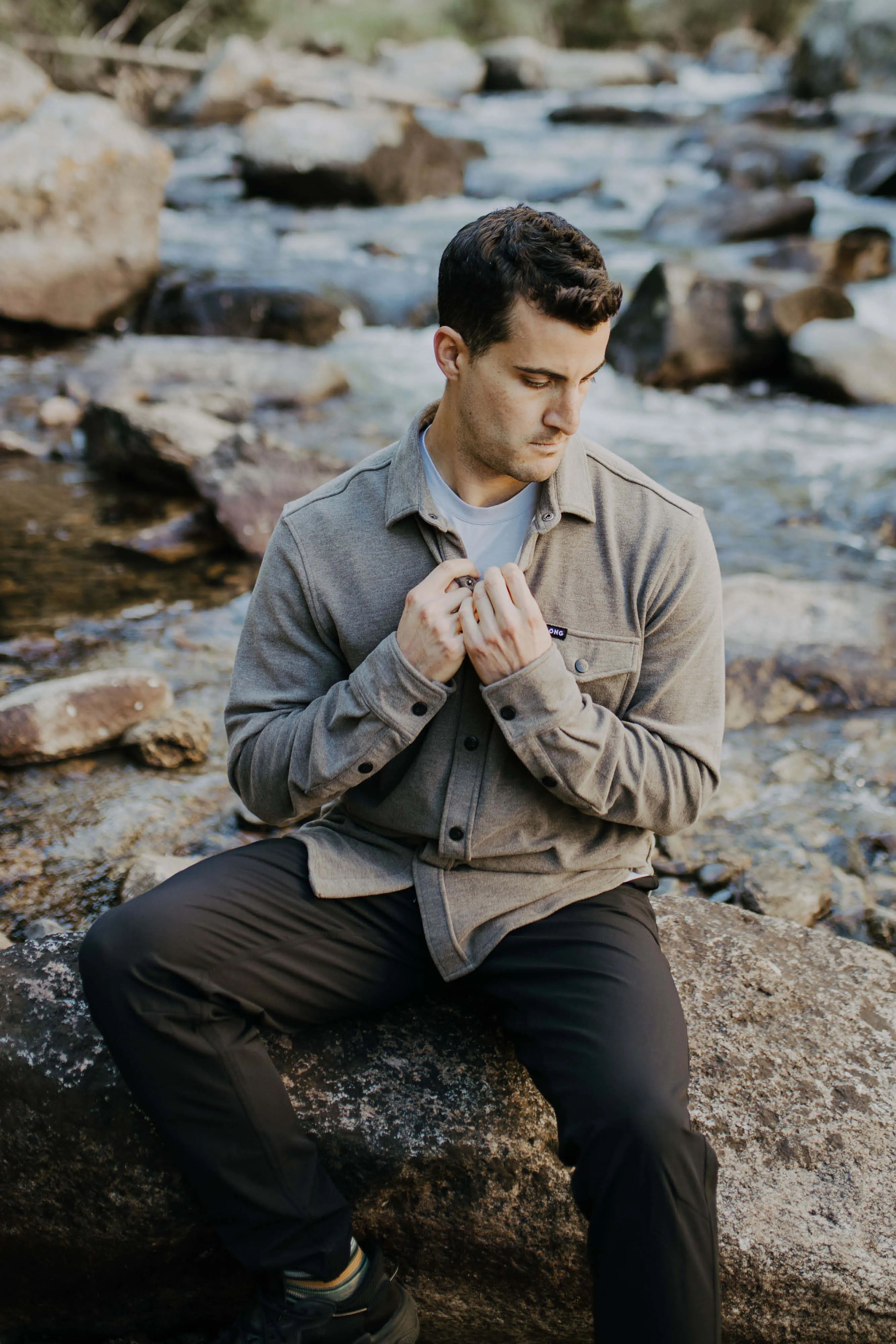 Men's Sherman Fleece Button Up