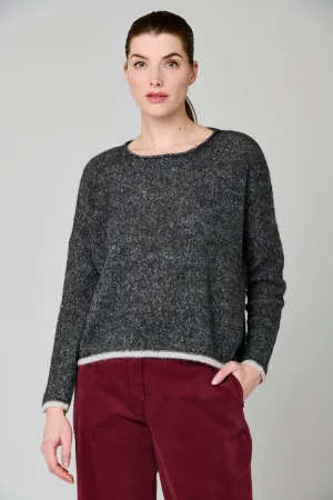 Mes Soeurs Et Moi People Sweater Grey Mix