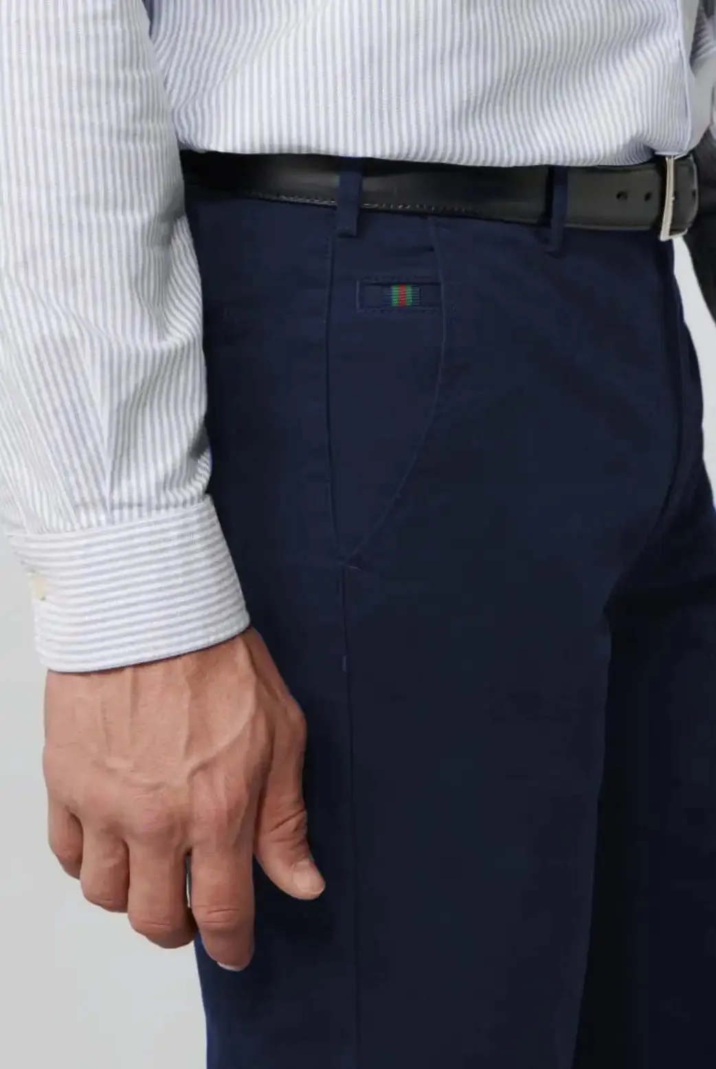 Meyer Men's Chino Trousers Roma 9-316-15 Blue