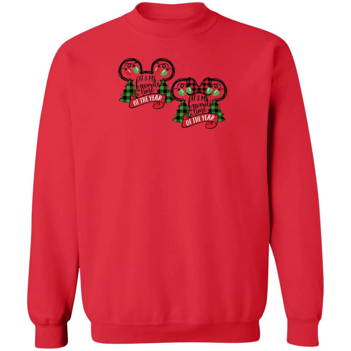 Mickey And Minnie Christmas T Shirt