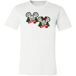 Mickey And Minnie Christmas T Shirt