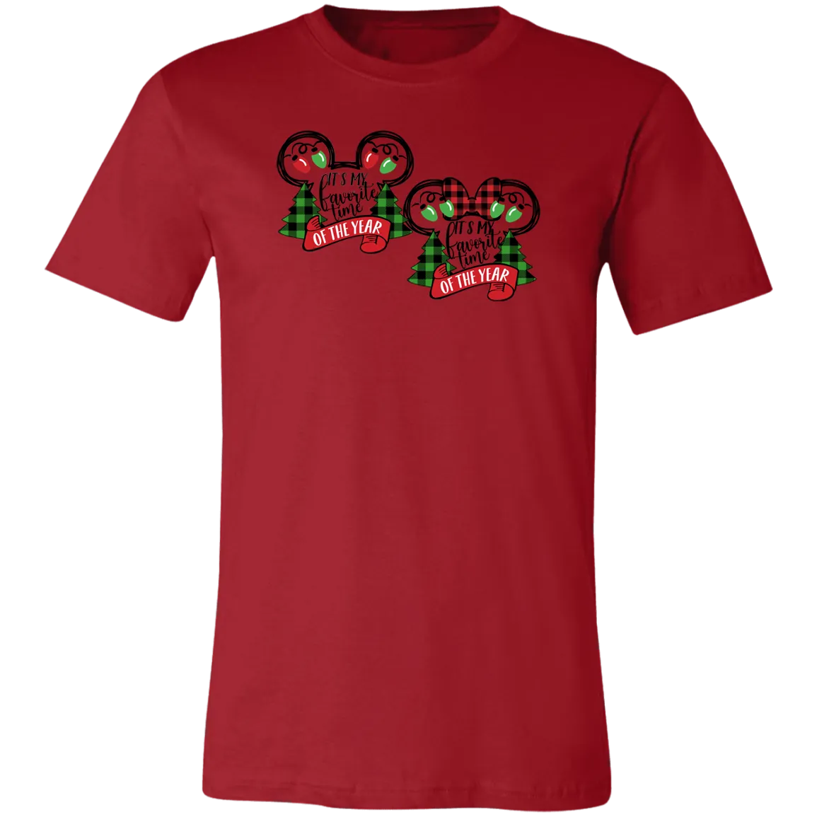 Mickey And Minnie Christmas T Shirt