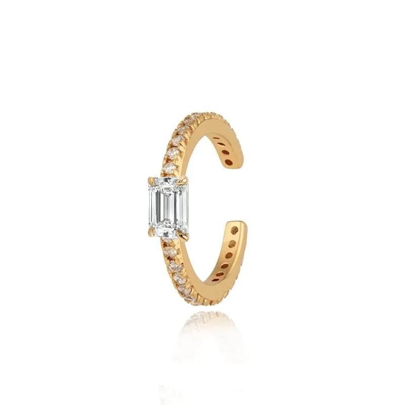 Mini Solitaire Diamond Cuff