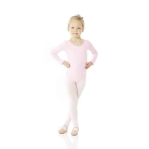 Mondor 40040 Cotton Long Sleeve Leotard - Child