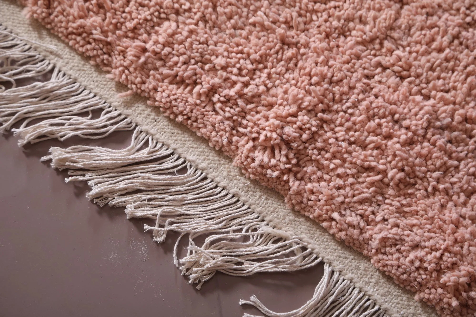 Moroccan pink rug - Handmade berber rug - Custom rug