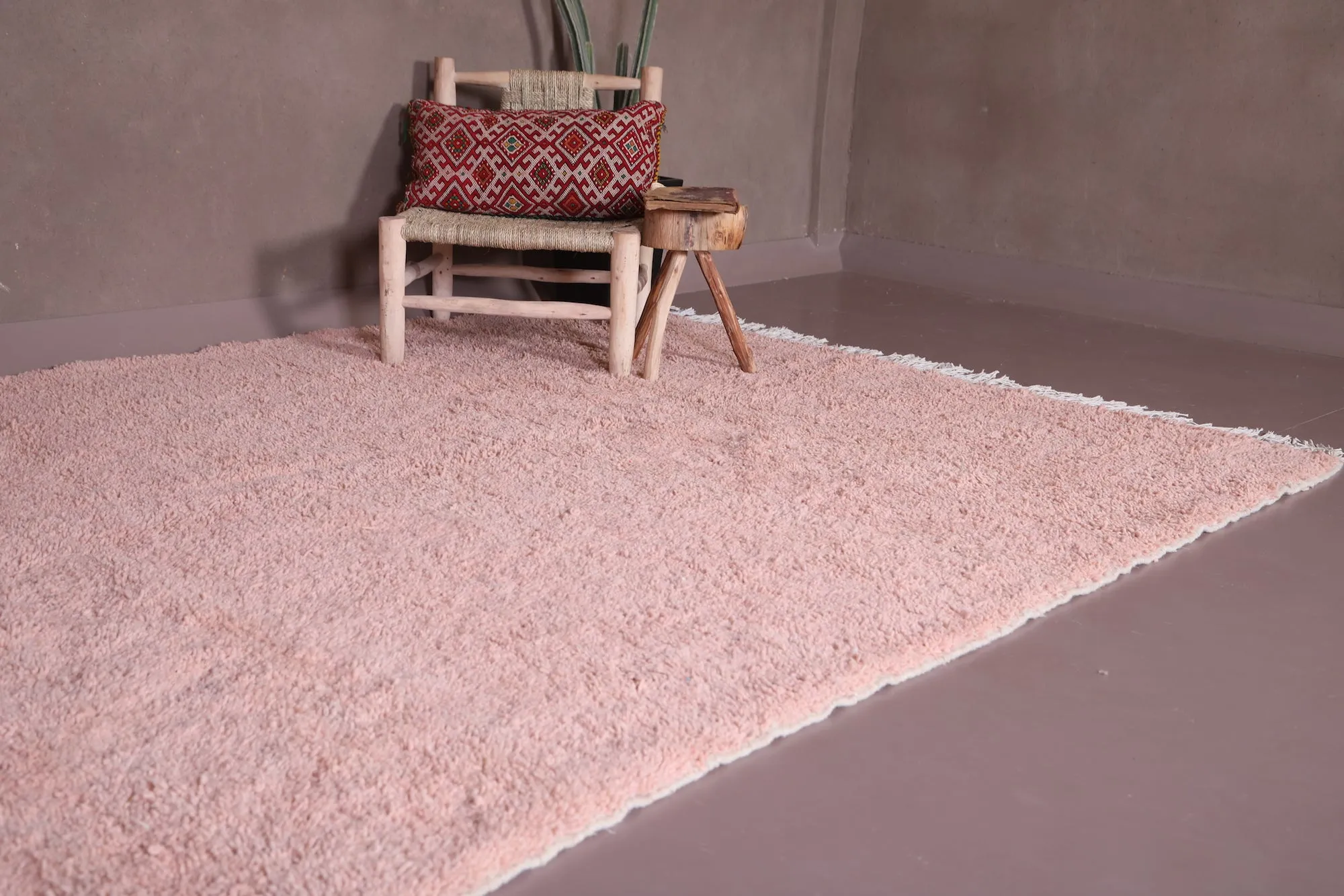 Moroccan pink rug - Handmade berber rug - Custom rug