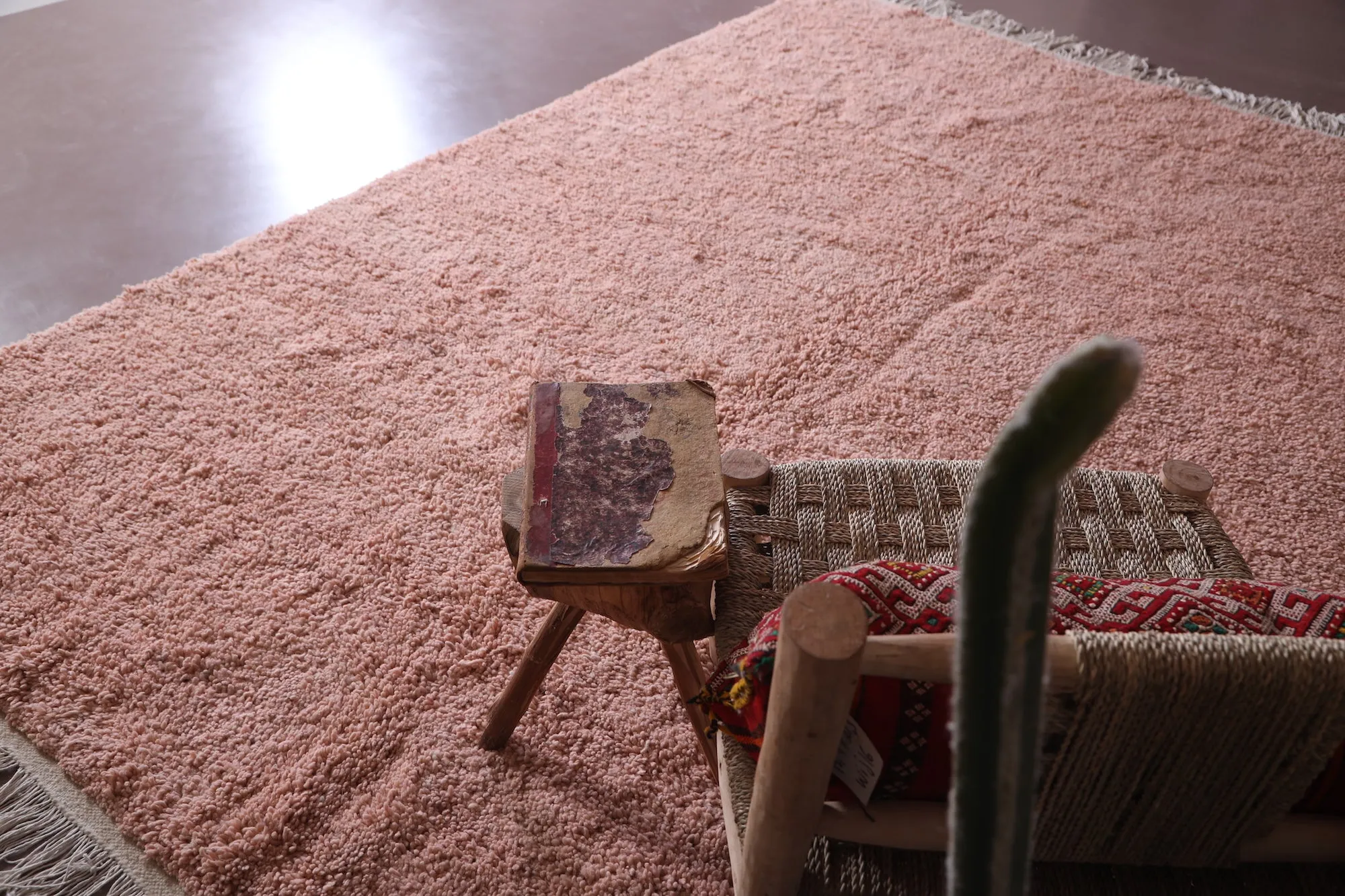 Moroccan pink rug - Handmade berber rug - Custom rug