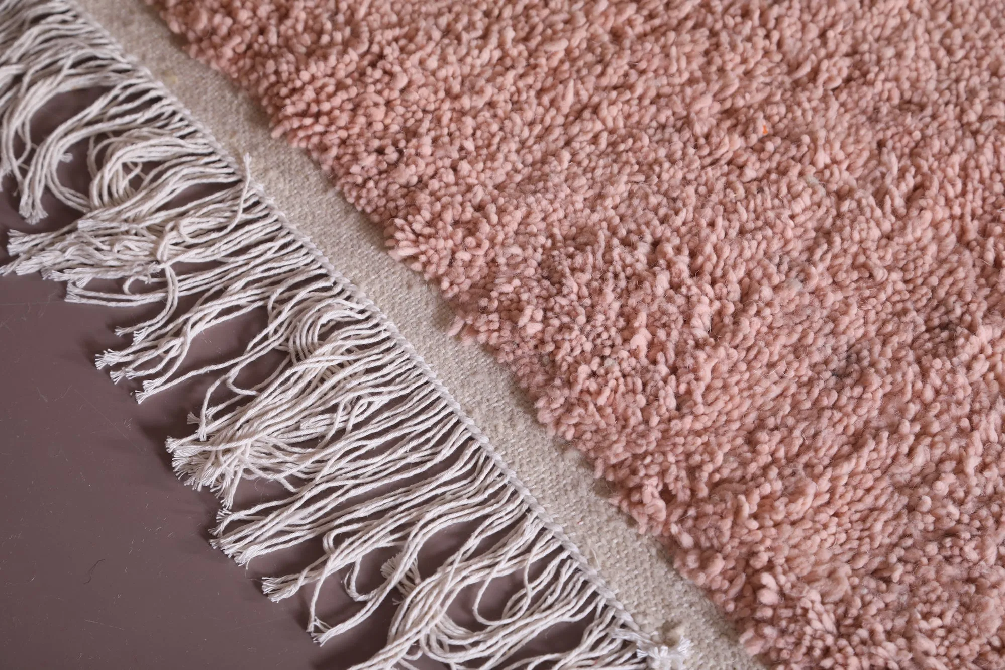 Moroccan pink rug - Handmade berber rug - Custom rug