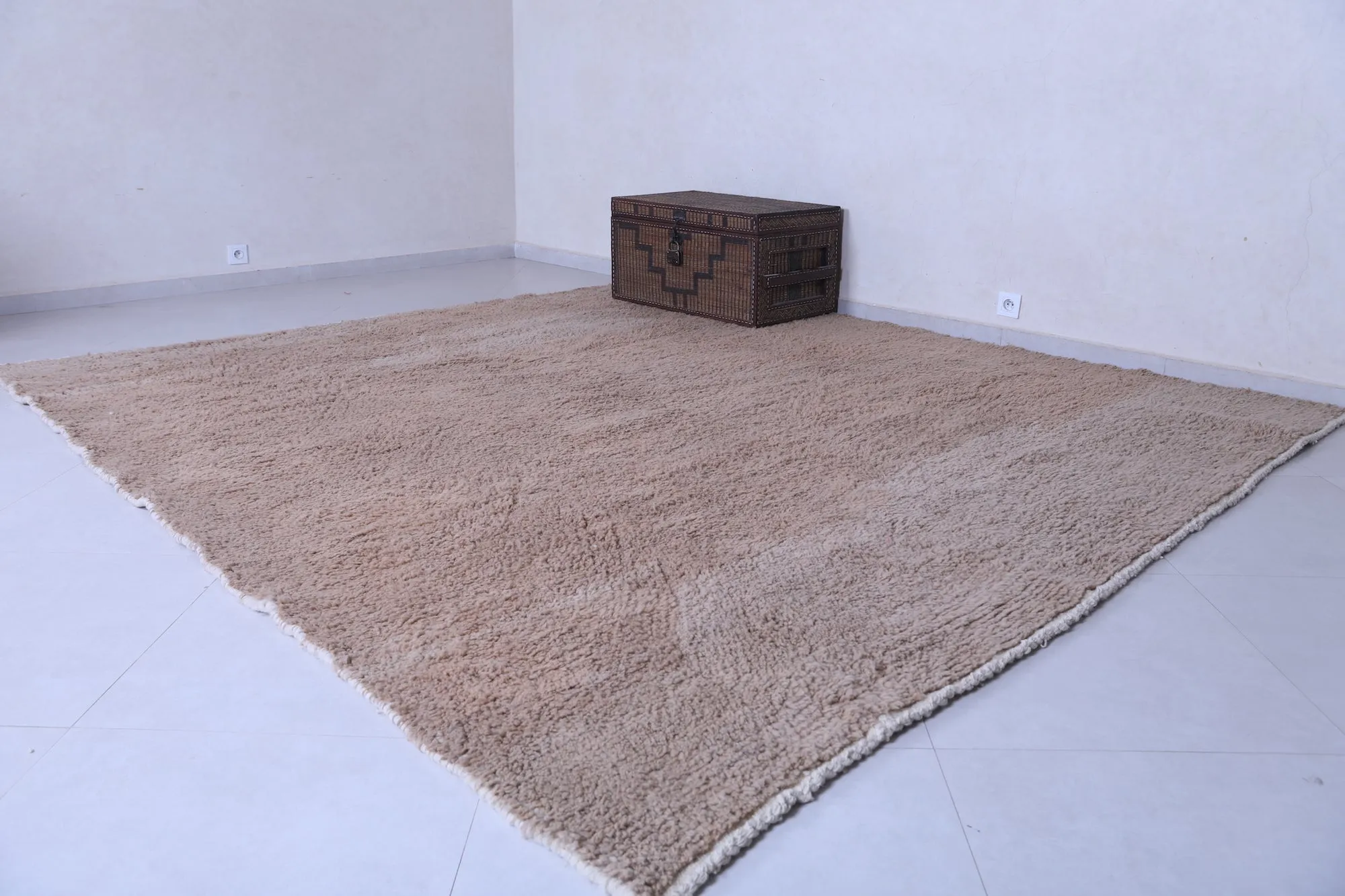 Moroccan rug - Berber Brown rug - Wool rug