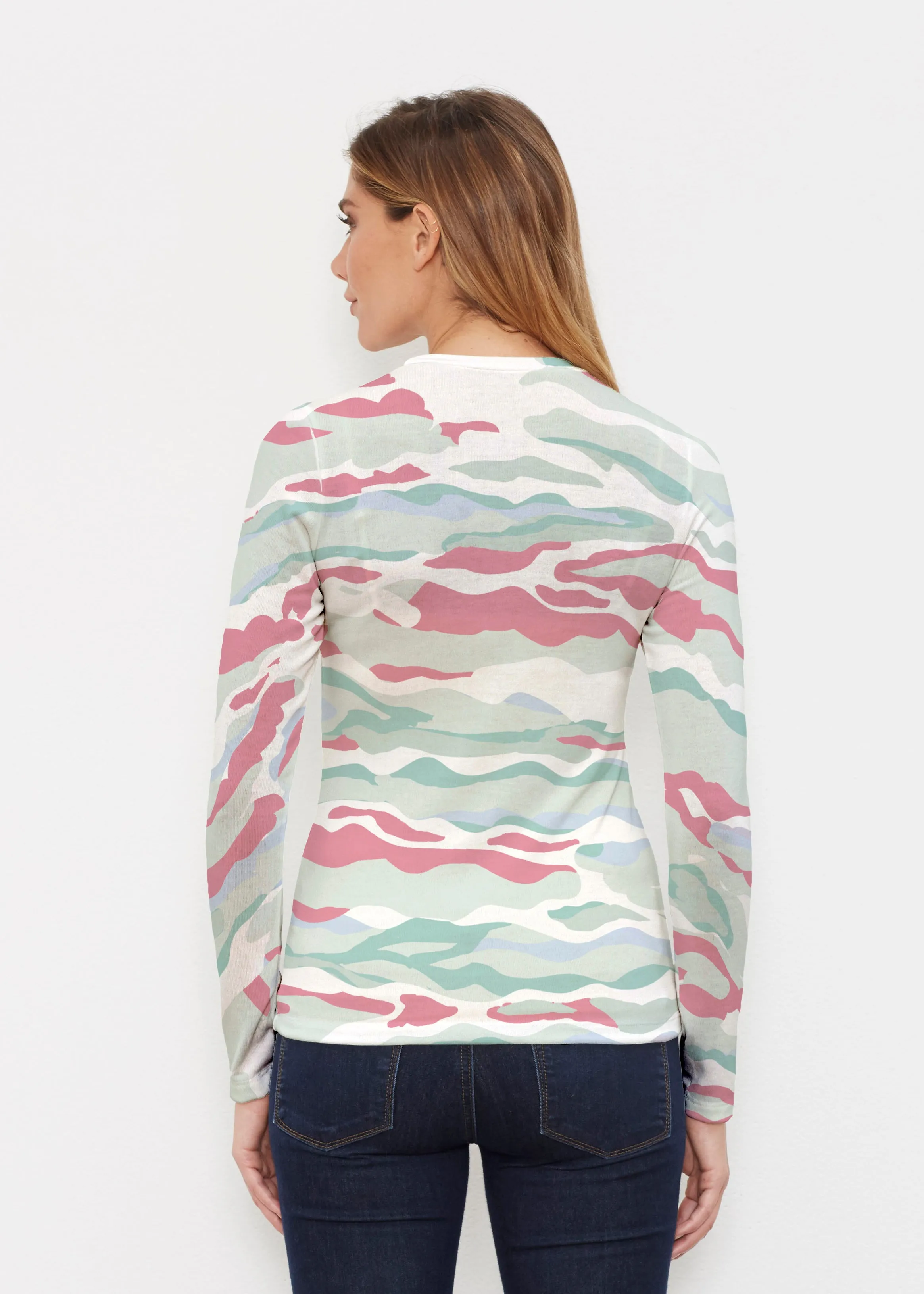 Mountain View Brick (17296) ~ Butterknit Long Sleeve Crew Top