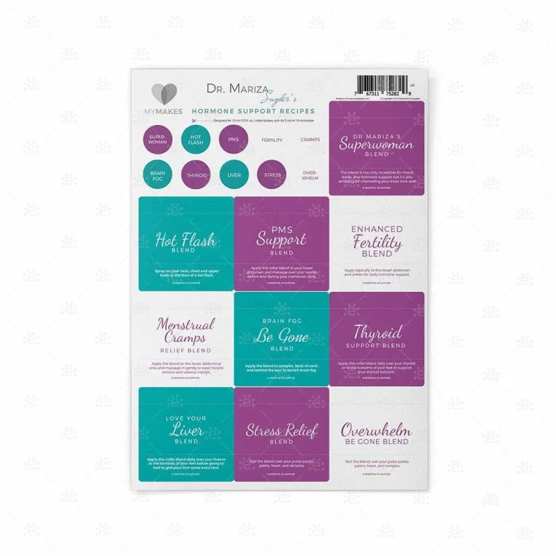 MyMakes: Hormone Support Recipes by Dr Mariza Snyder (Single Set)