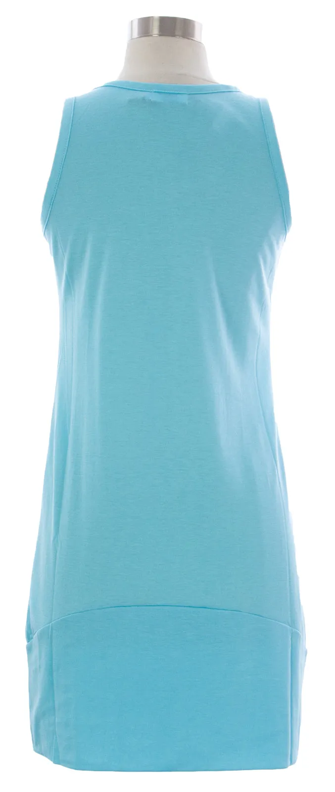 NAILA Women's Blue Sleeveless Kochi Dress Dre1BLU $110 NEW