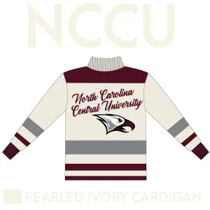 NCCU | Cardigan PEARLED IVORY()