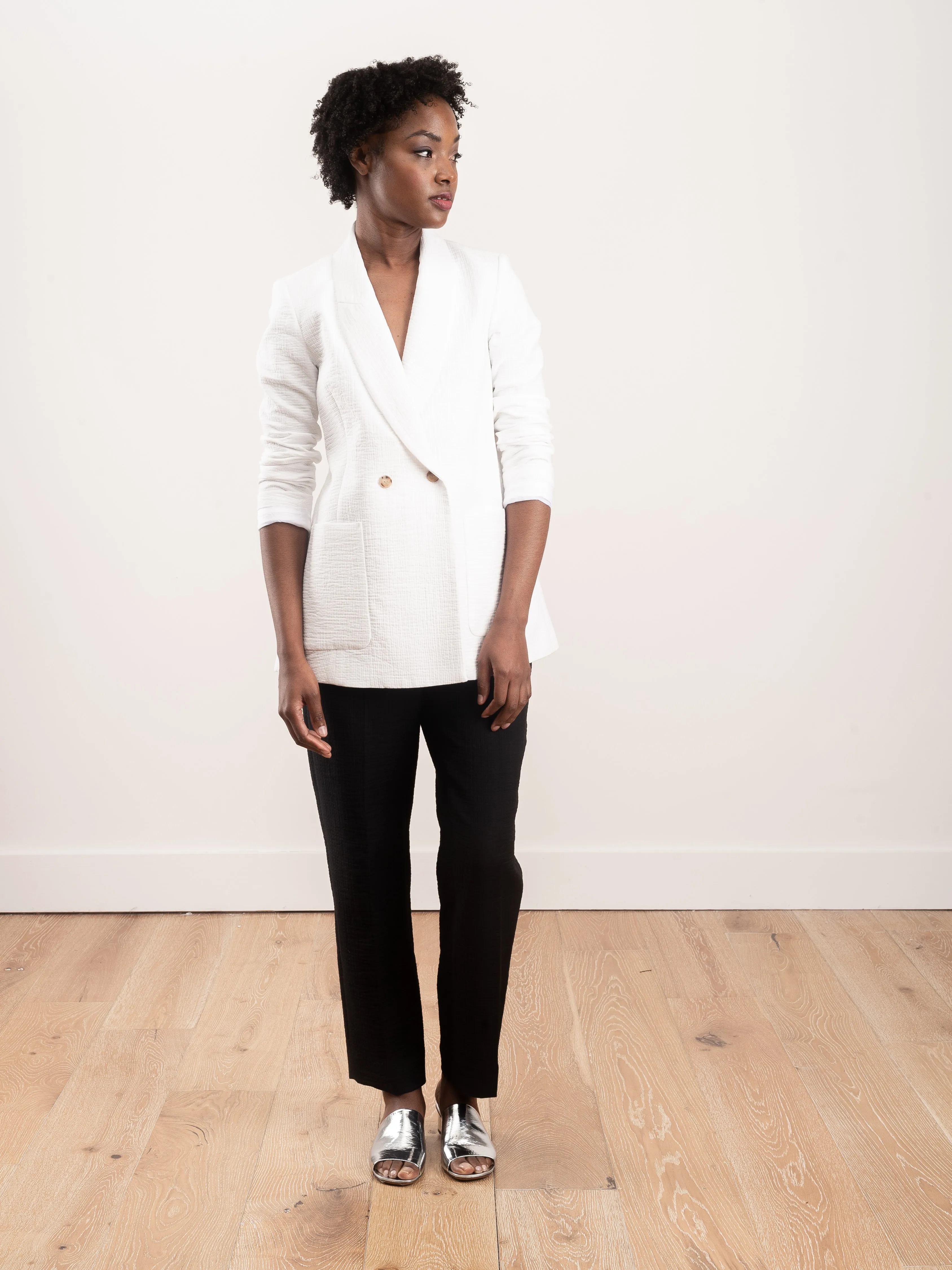 new amboy blazer - white