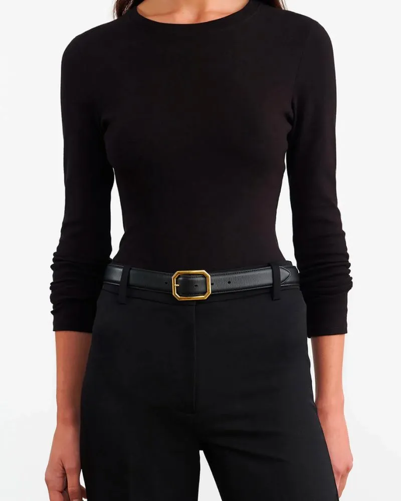 Nili Lotan - Emelie Tee in Black