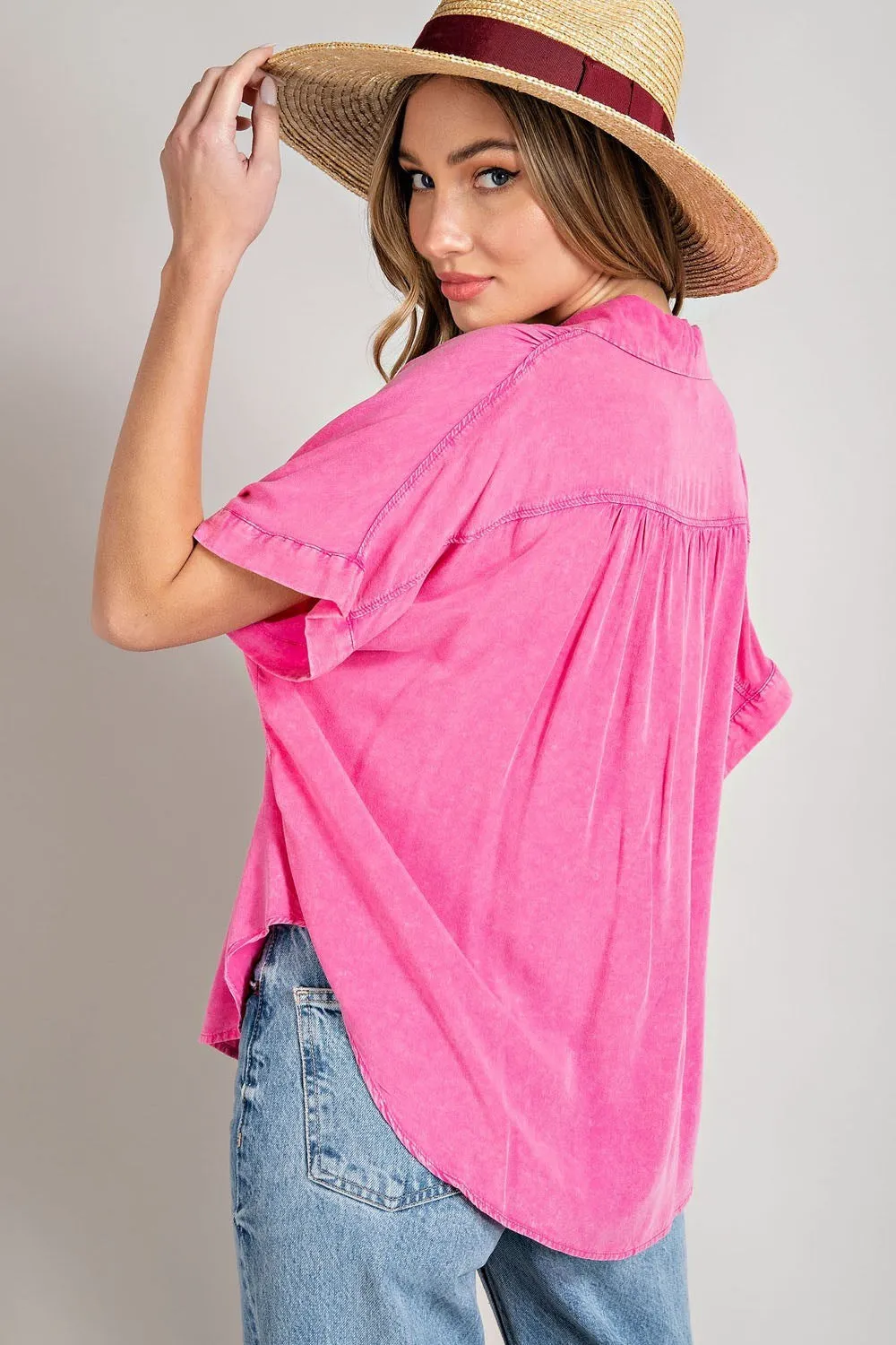 Now's The Time Hot Pink Top