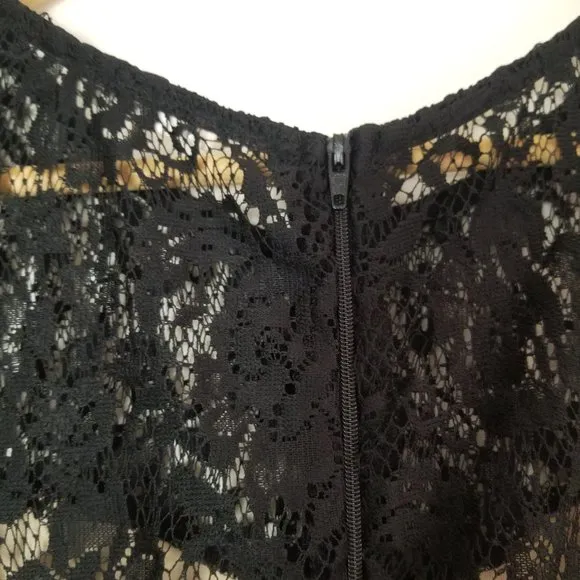 NWOT Soprano lace midi sleeveless classic dress women's size Large (52)