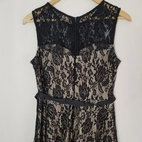 NWOT Soprano lace midi sleeveless classic dress women's size Large (52)