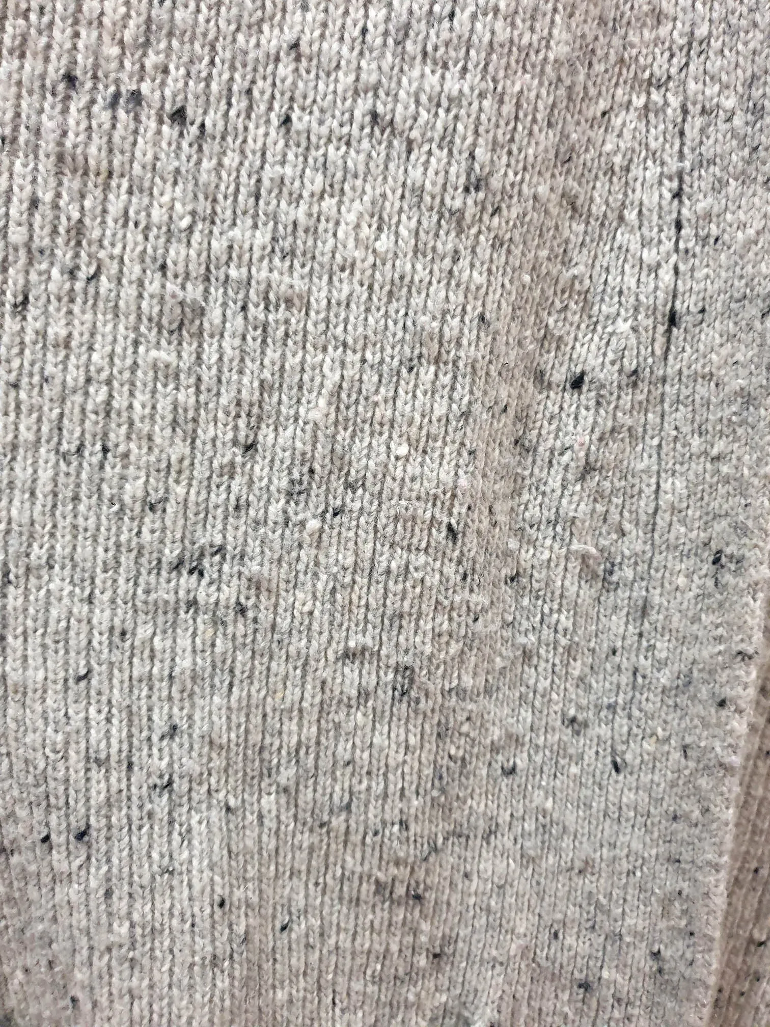 Obus grey wool blend top size 3, best fits 12-14
