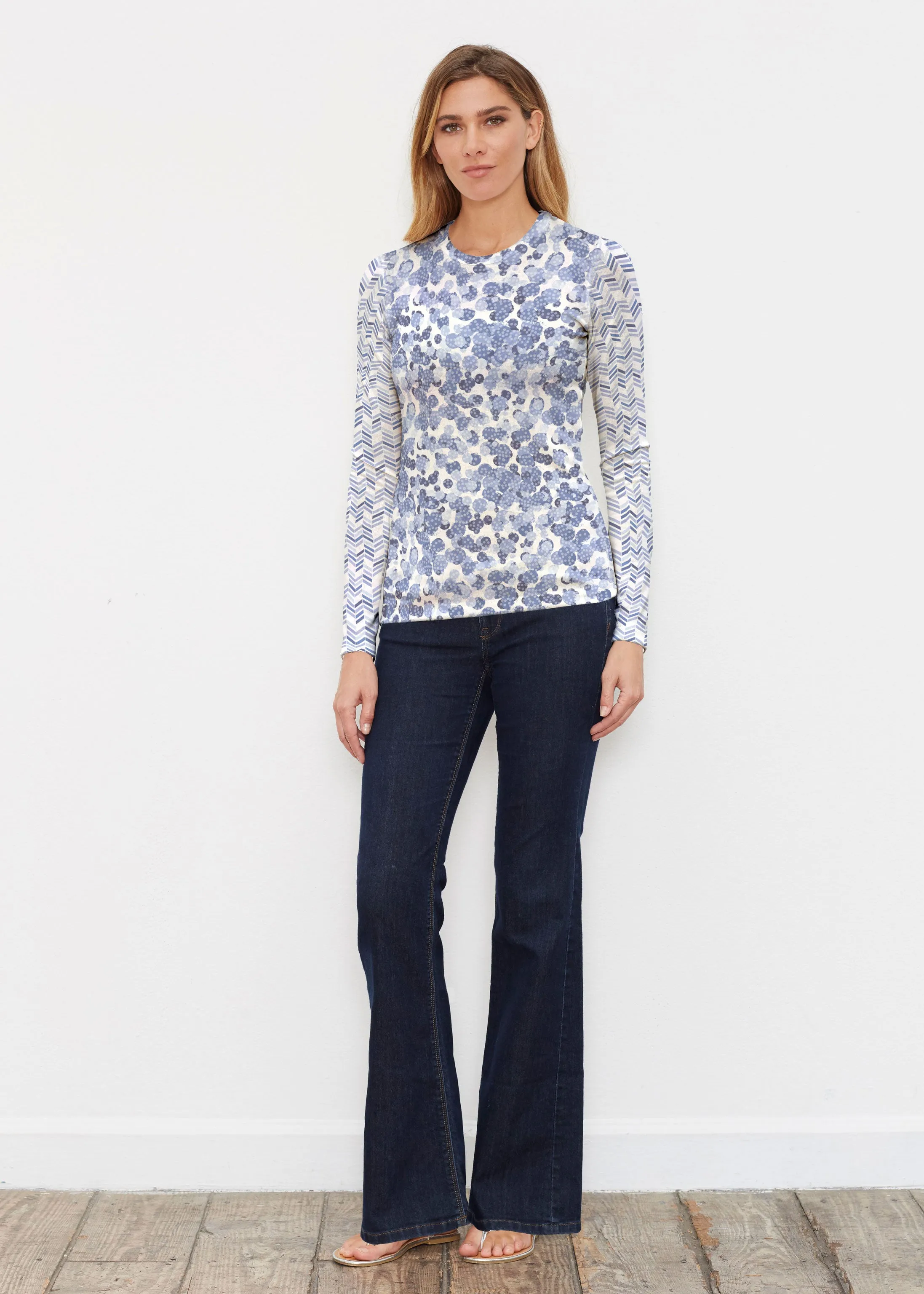 Oh Stamped (7784) ~ Butterknit Long Sleeve Crew Top