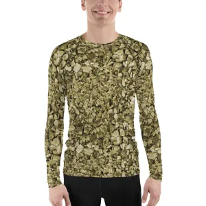 Olive Rocks Men's Rash Guard
