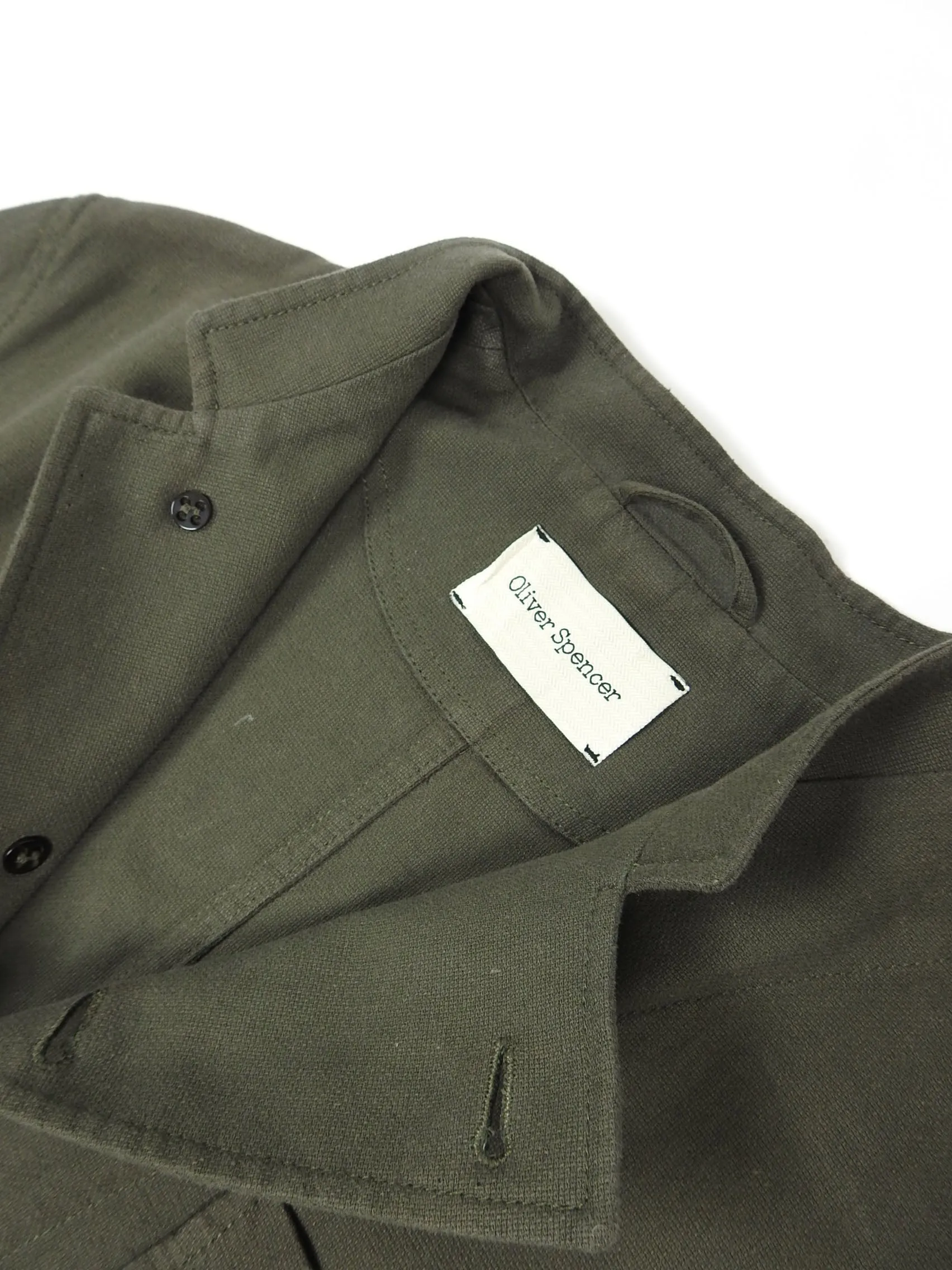 Oliver Spencer Work Jacket Olive Size 40