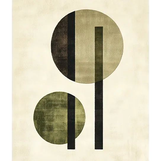 Orbital Harmony Hand Tufted Rug