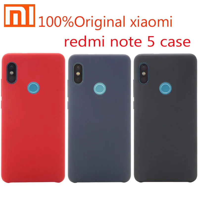 Original Xiaomi Redmi Note 5 Case Cover shockproof Snapdragon 636 Phone protective Back Case hard pc   soft fober Redmi Note5
