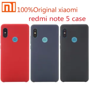 Original Xiaomi Redmi Note 5 Case Cover shockproof Snapdragon 636 Phone protective Back Case hard pc   soft fober Redmi Note5