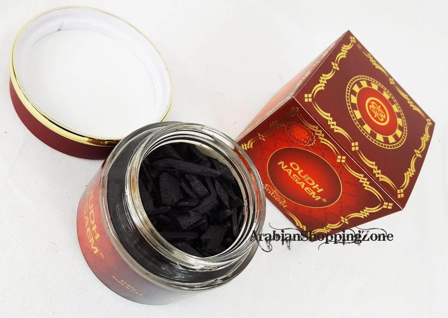 Oudh Nabeel UAE Incense Bakhoor Arabic Oud Fragrance 60g