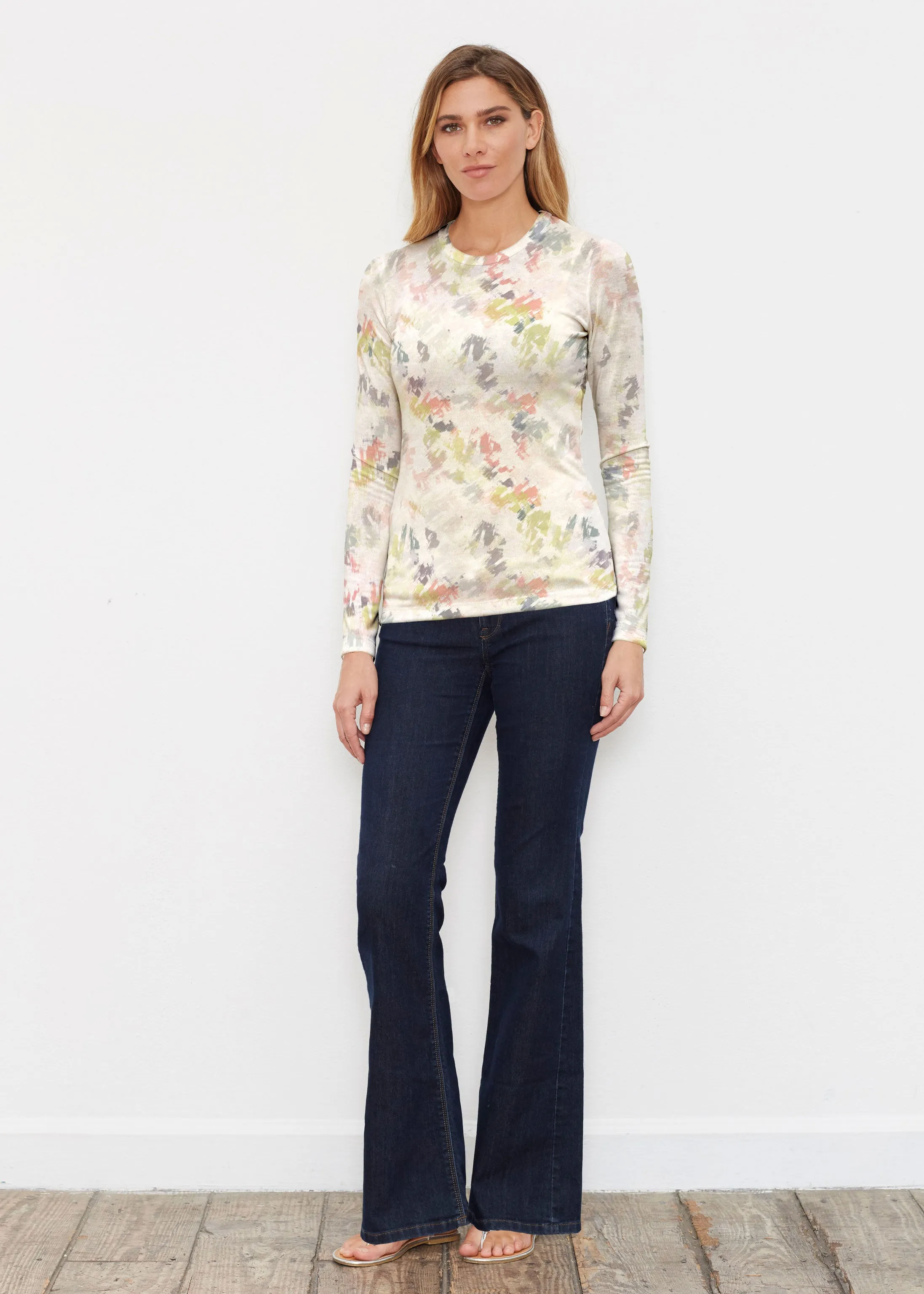 Painters Palette (7928) ~ Butterknit Long Sleeve Crew Top